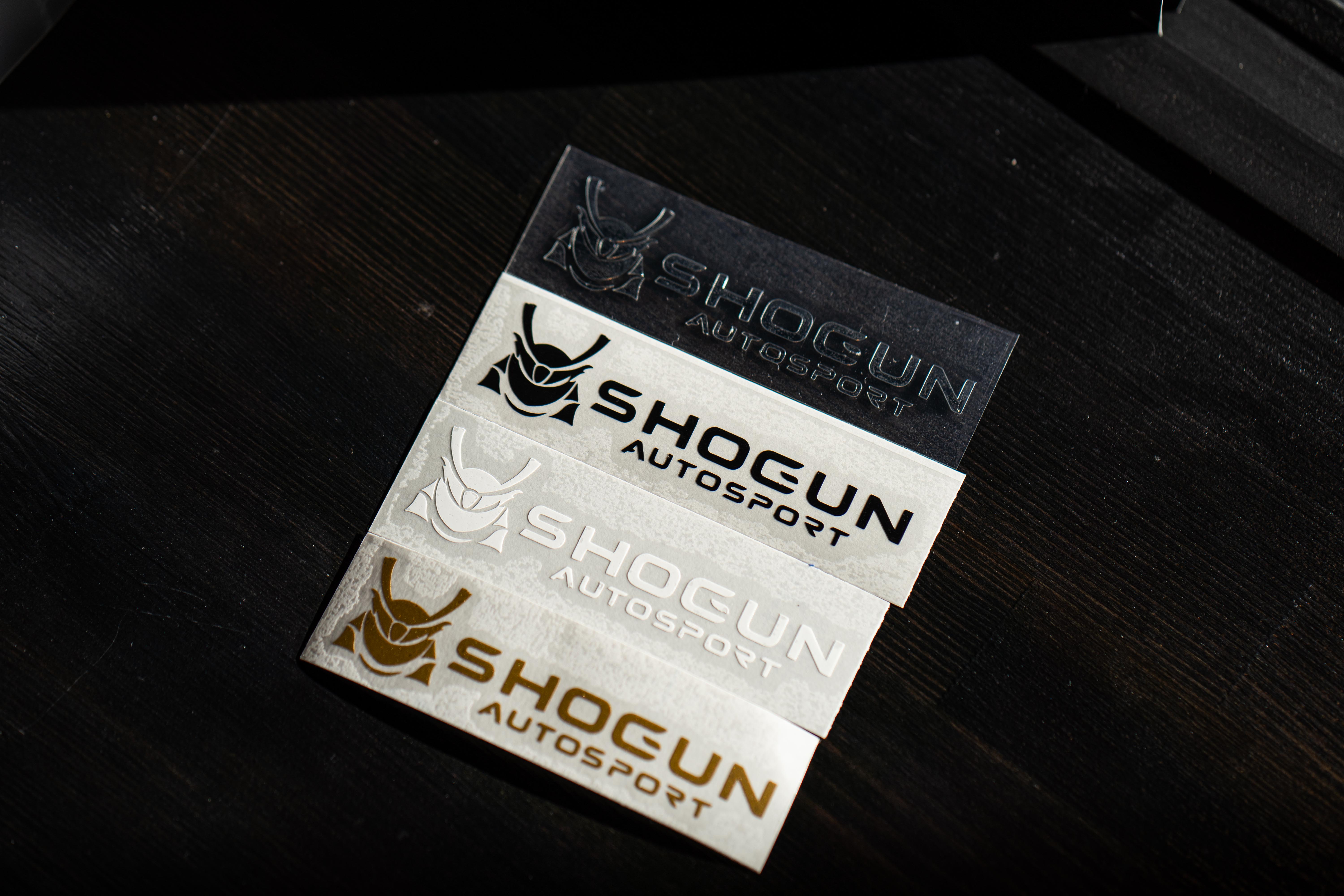 Shogun Autosport Sticker - Long Version